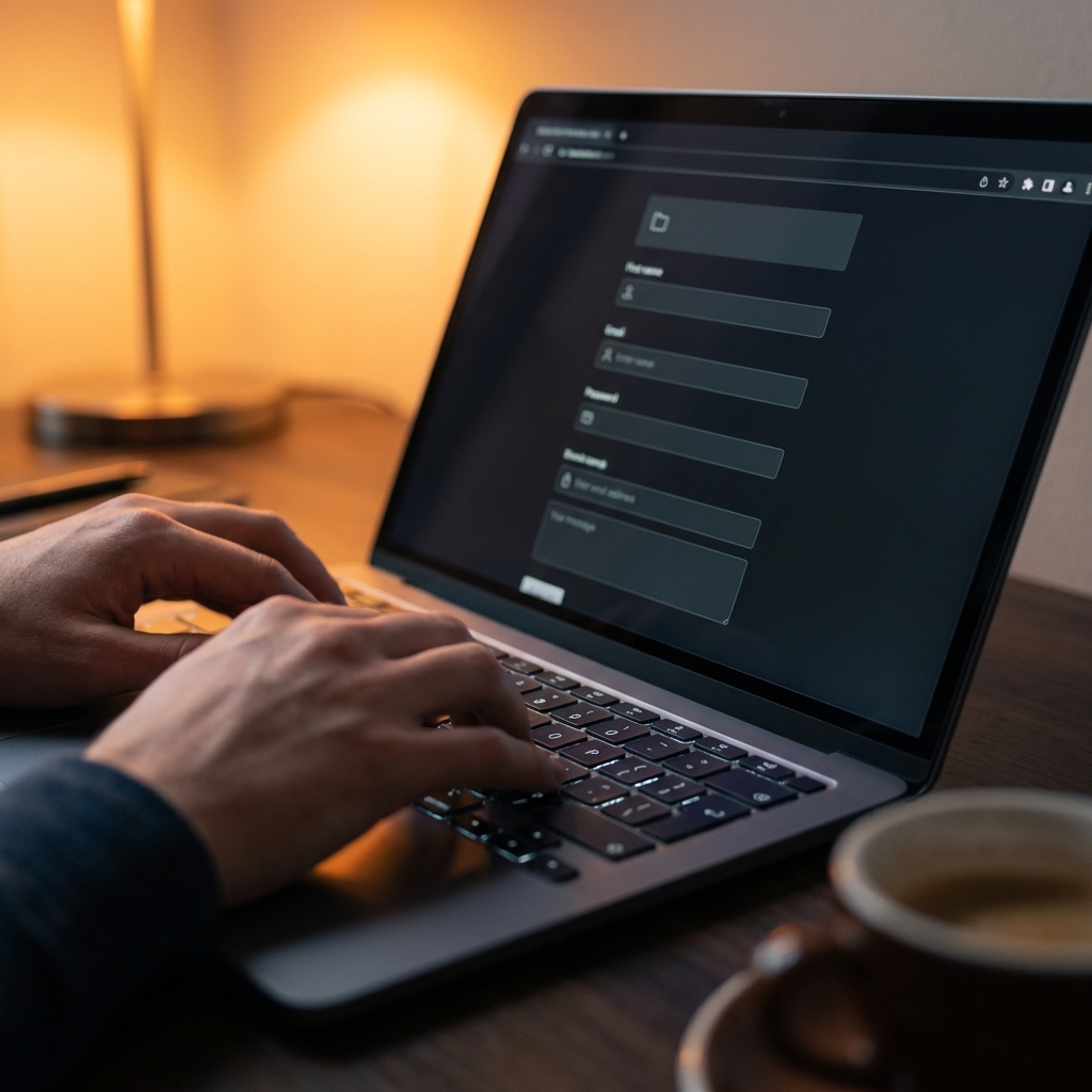 Remplir le formulaire